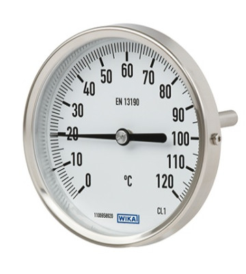 0-120 DEGREE C GAS IN METAL TEMPERATURE GAUGES WITH CAPILLARY