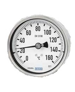 0-160 DEGREE C GAS IN METAL TEMPERATURE GAUGES WITH CAPILLARY