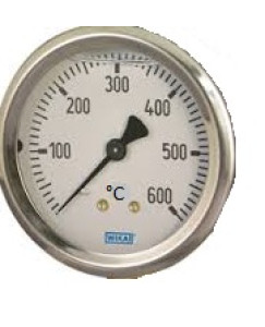 0-600 DEGREE C GAS IN METAL TEMPERATURE GAUGES WITH CAPILLARY